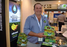 Brendan Poppi from Eco Bananas Australian banana growers are looking to export bananas with a point of difference these are Eco Organic bananas.
